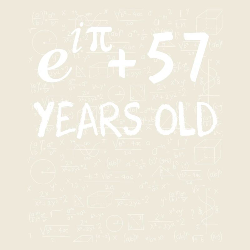 56th Birthday 56 Years Euler Identity Math Gift
