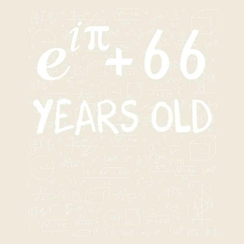 65th birthday 65 years Euler Identity math gift