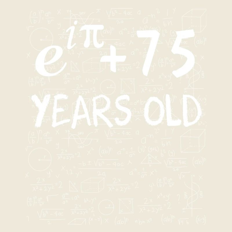 74th Birthday 74 Years Euler Identity Math Gift