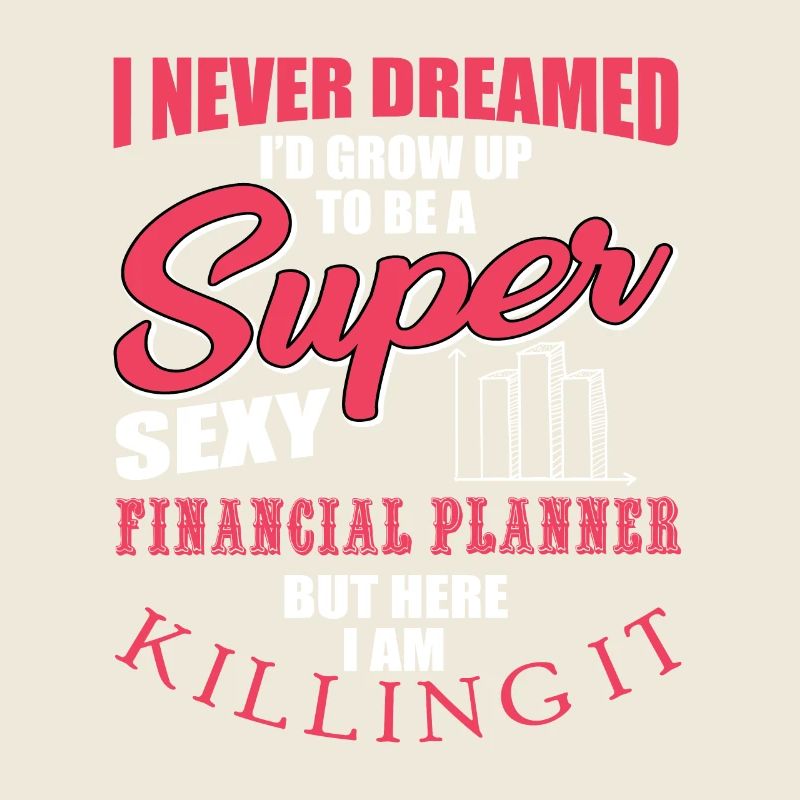 Lustiges Finanzplaner Outfit