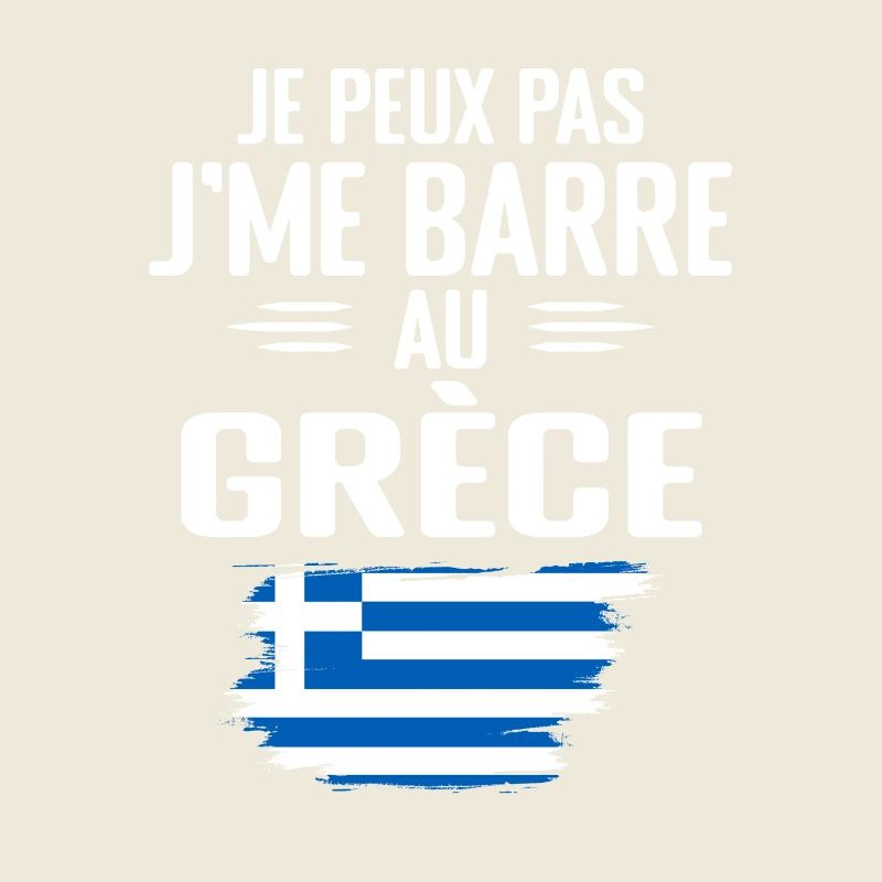 Je Peux Pas J'me Barre Au Grèce Vacances - Grèce
