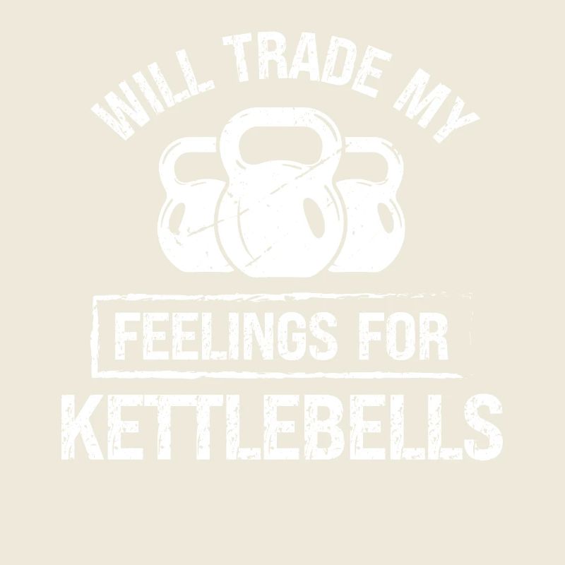 Ich tausche meine Gefühle gegen Kettlebells -