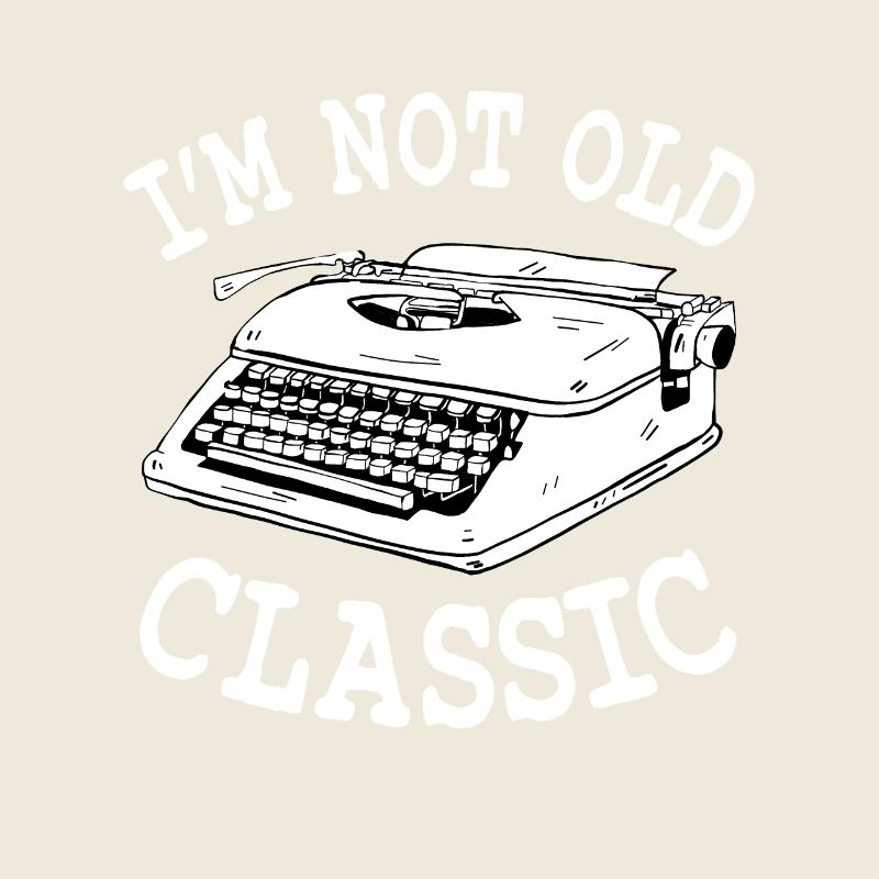 Machine à écrire vintage