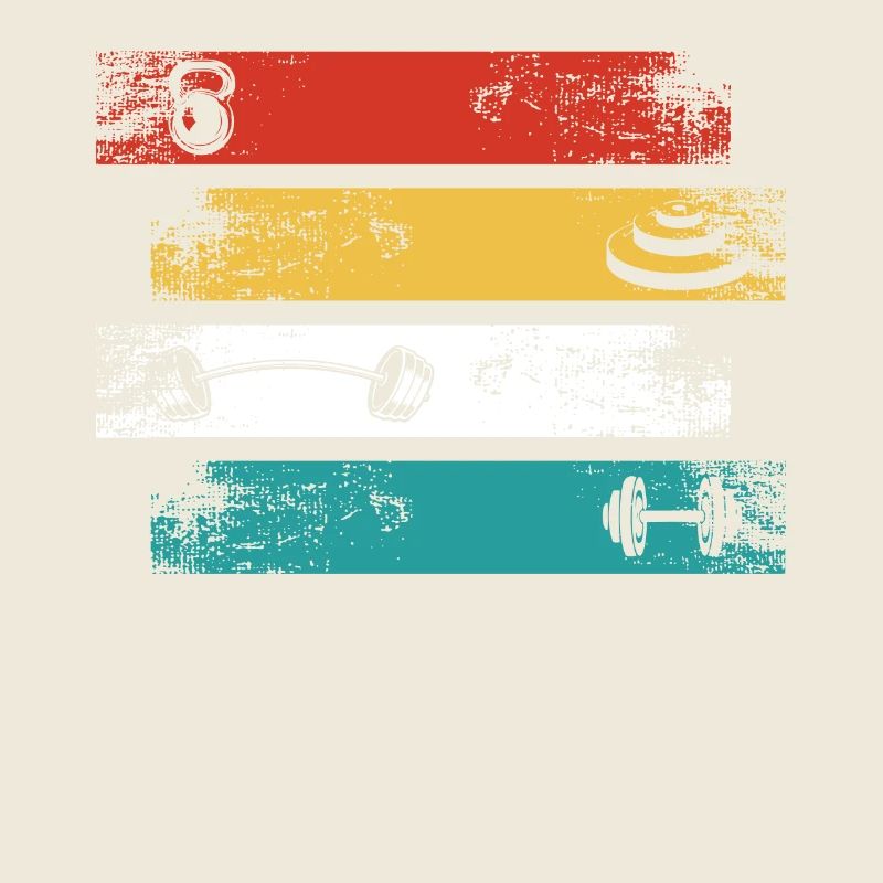 Gymnase Retro Rectangle -