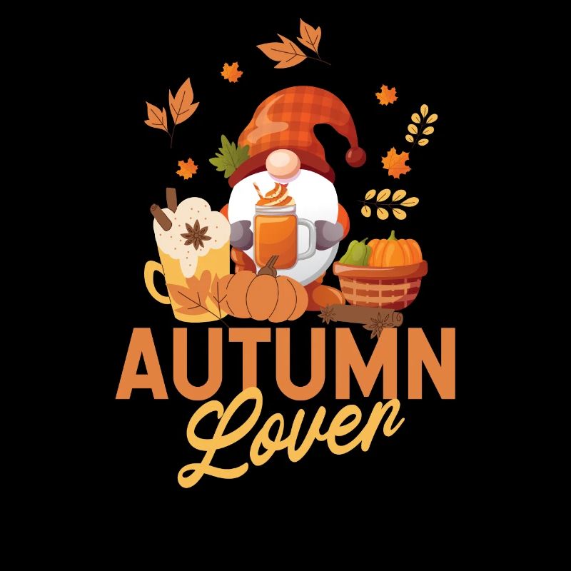 Autumn Lover Cute Hello Autumn Leaves Gnome