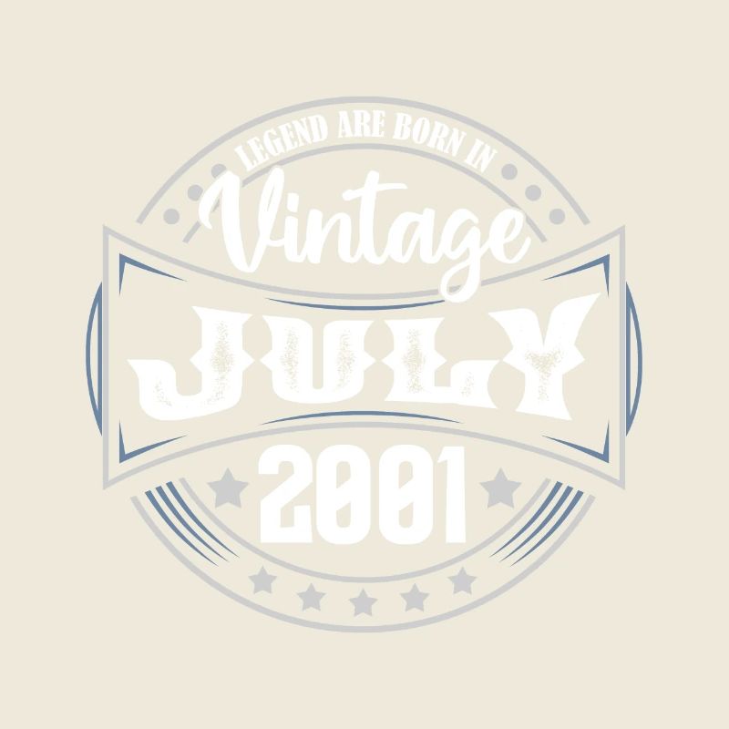 Juli 2001. Geburtstagsgeschenk Juli 2001.