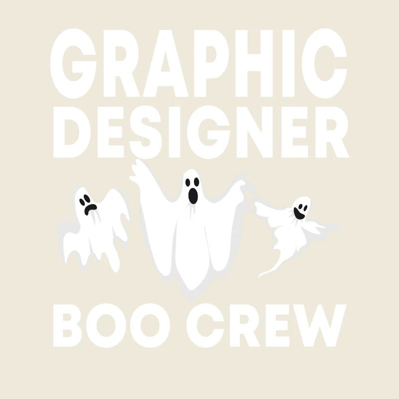 Graphiste Boo Crew Halloween