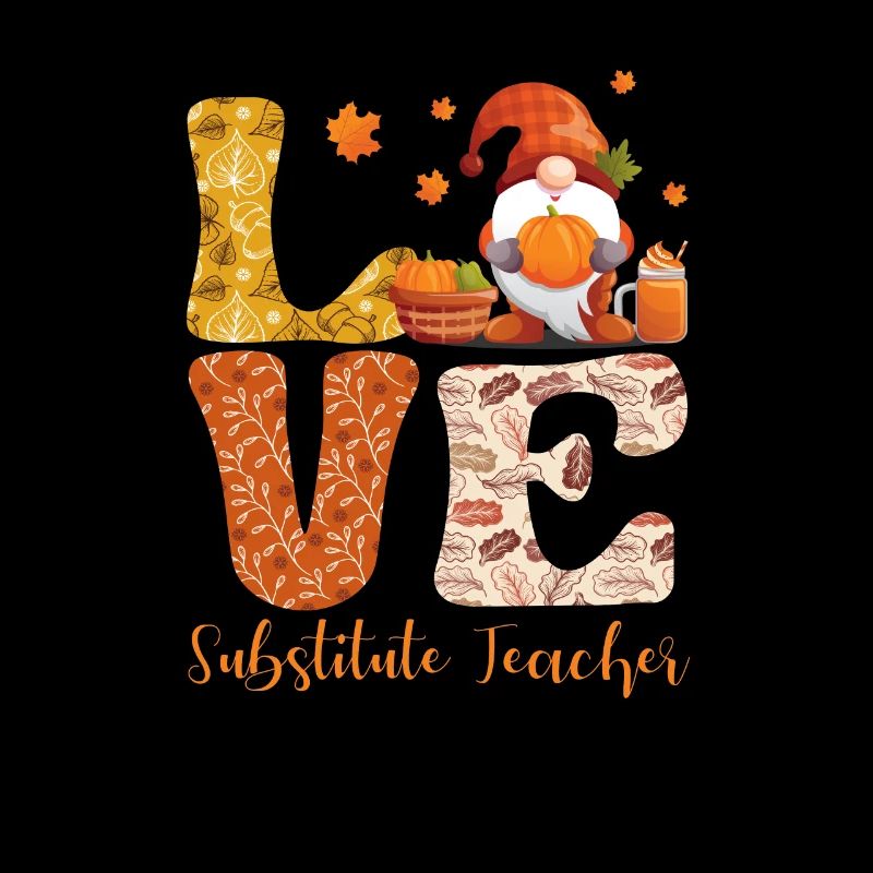 Vertretungslehrer Herbst Herbst Liebe Gnome Lover