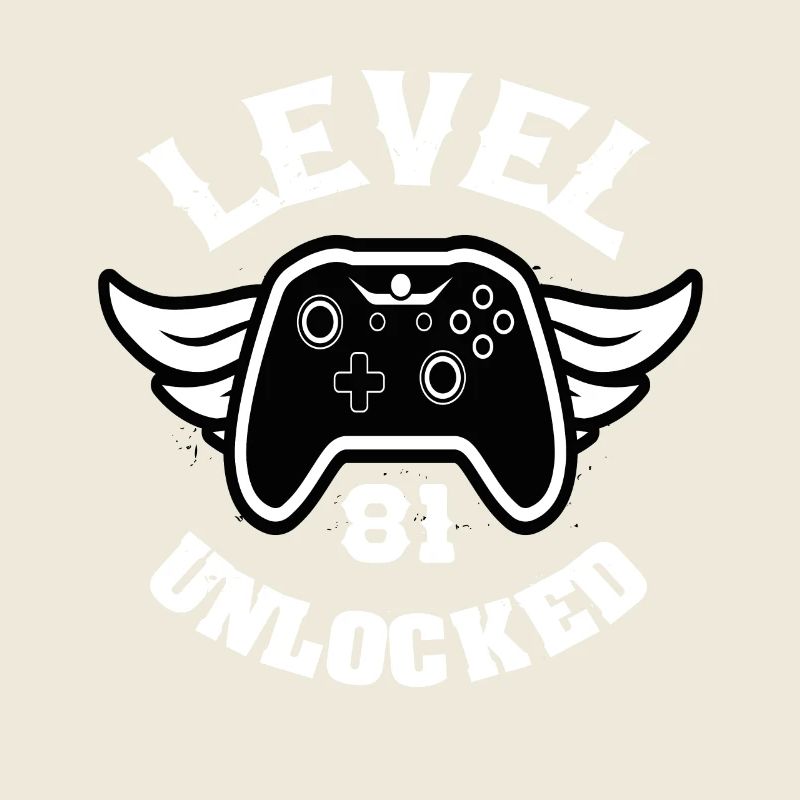 Level 81 Unlocked 81 Geburtstag