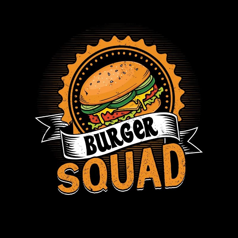 Burger Squad Hamburger Food Meat Buns