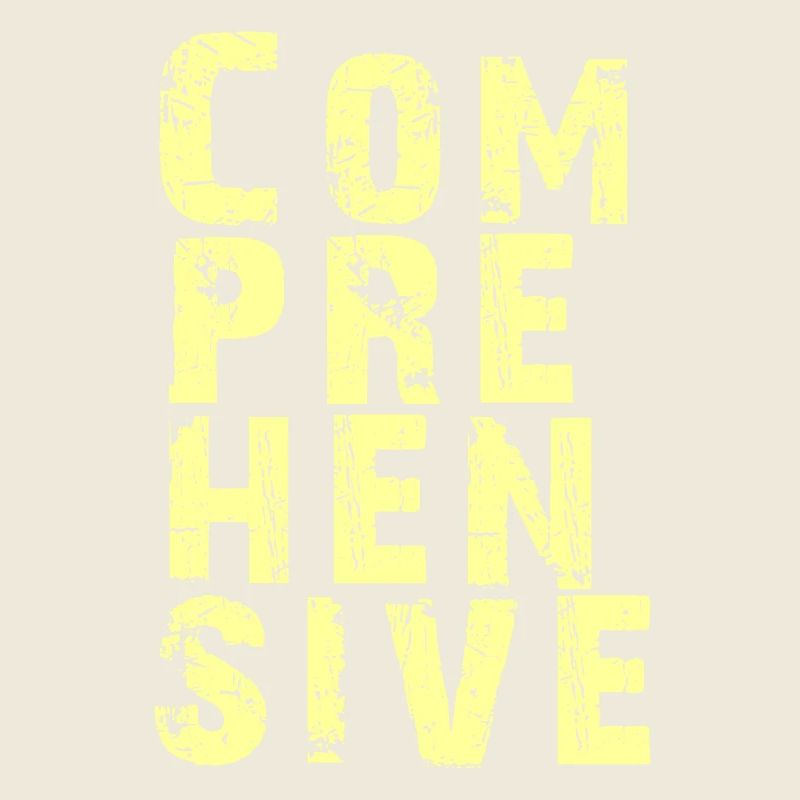 Entdecken Sie jeden Aspekt von COMPREHENSIVE