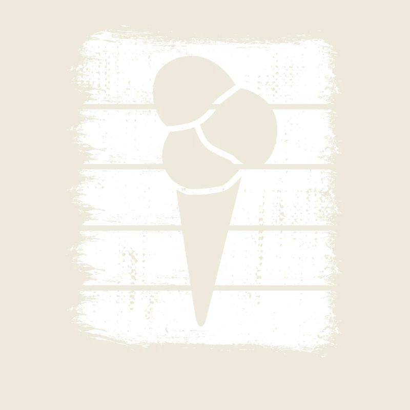 Eis in der Waffel