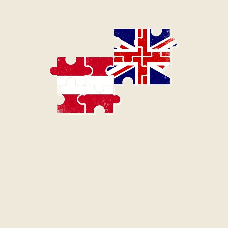 Austria UK flag British Austrian