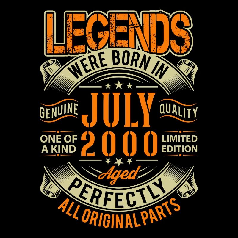 2000 Juillet Birthday Legend