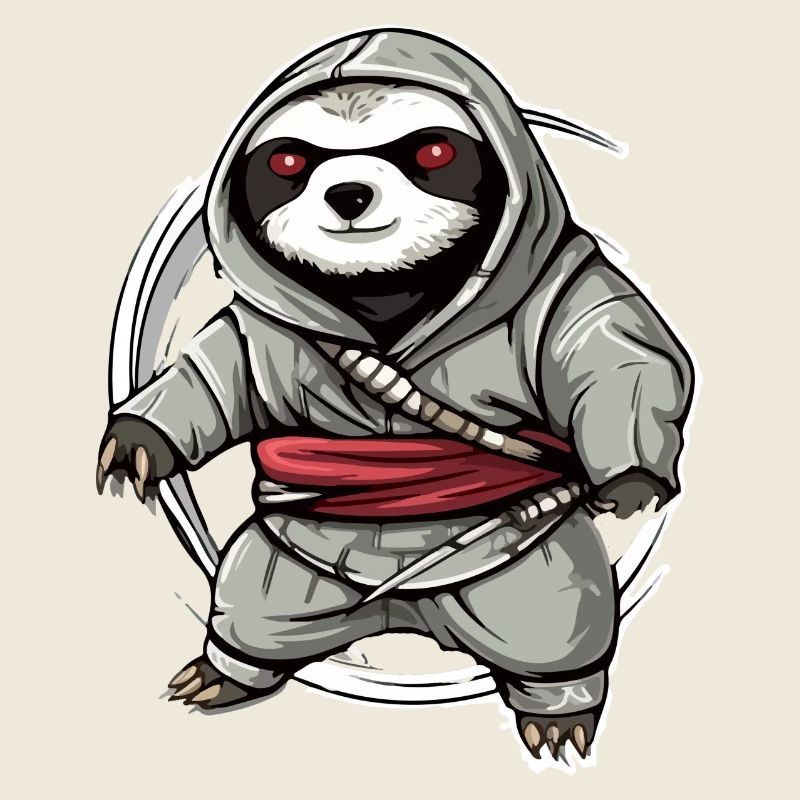Hak the Ninja Sloth