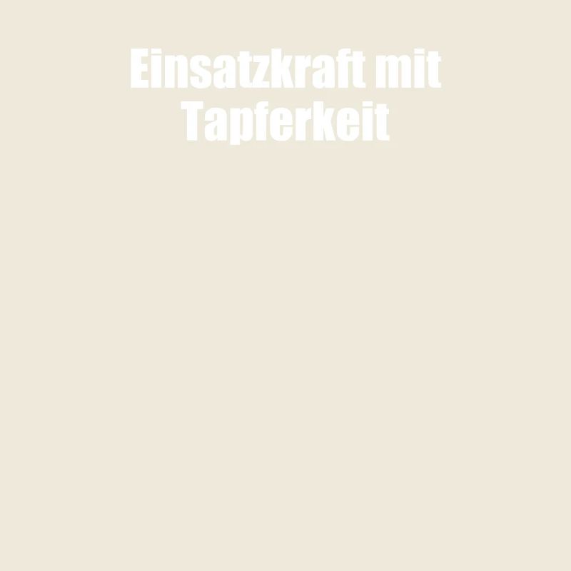 Feuerwehr - Einsatzkraft mit Tapferkeit