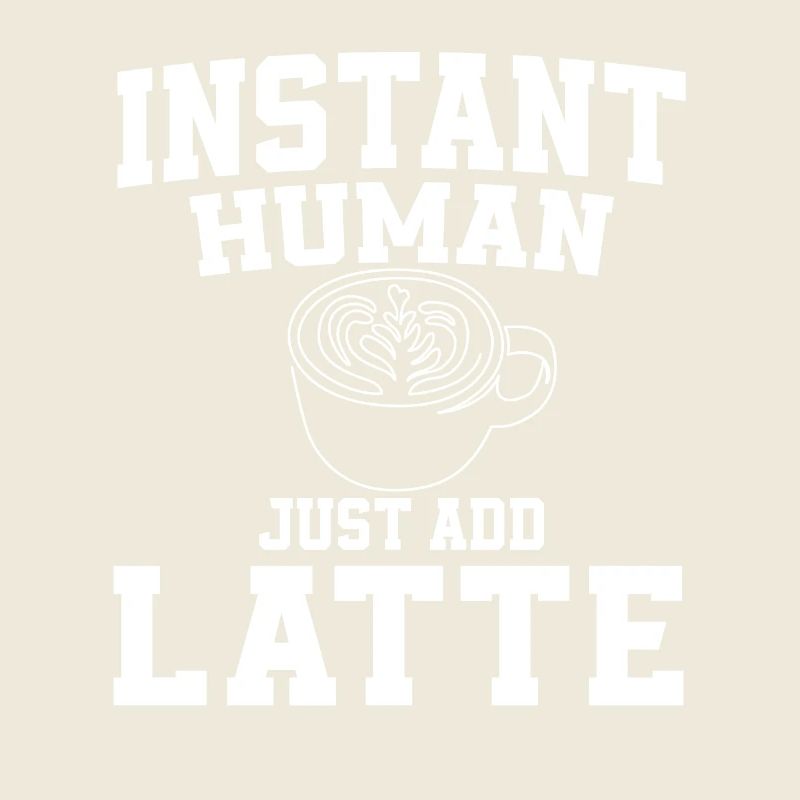 Instant Human ajoute simplement Latte