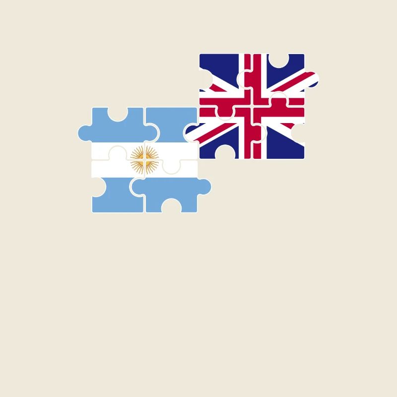 Argentine Drapeau du Royaume-Uni Argentine