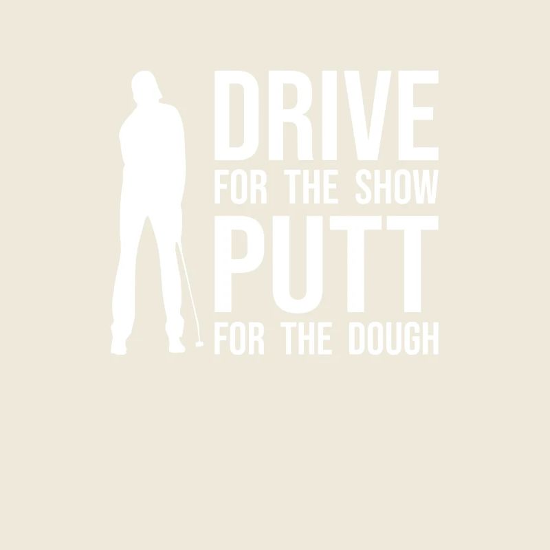 Lustiger Golfer Spruch - Driver Putter witzig