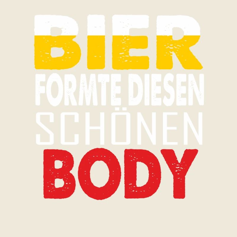 Bier formte diesen schönen body Biertrinker kostüm