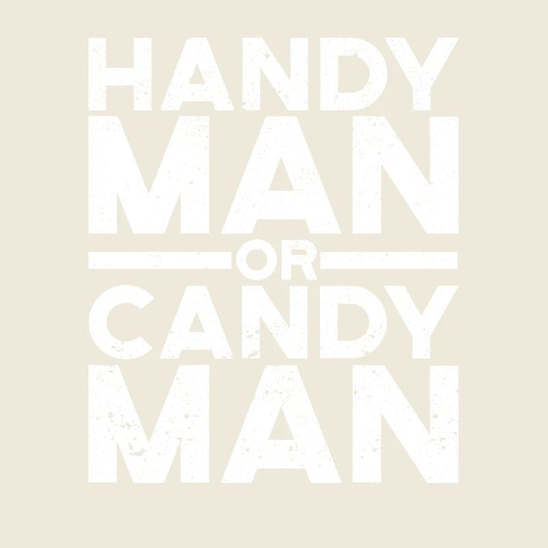 Handyman oder Candyman Lustiger Mechaniker