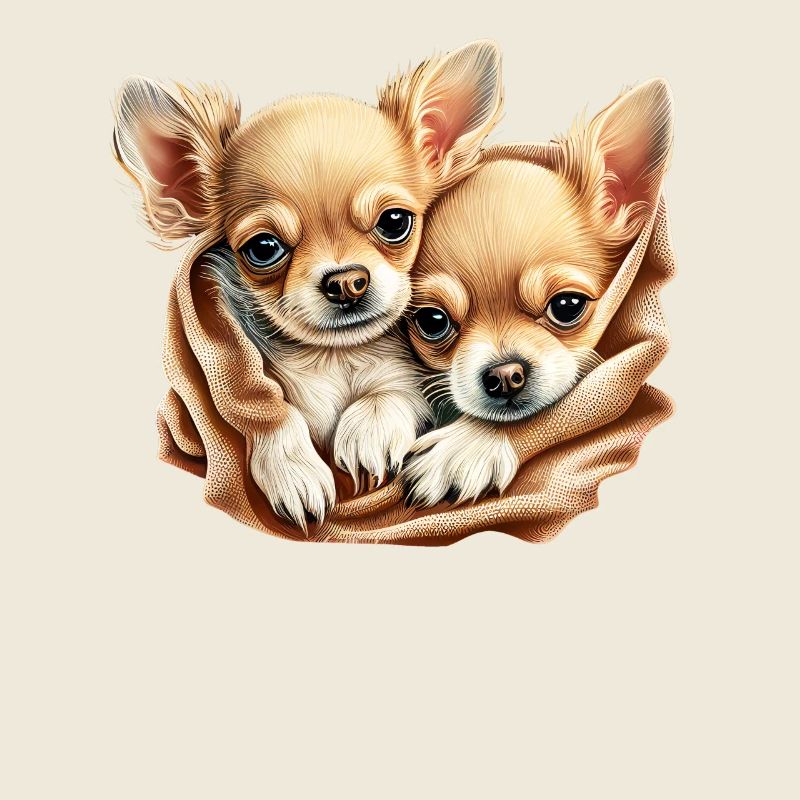 Chiots Chihuahua - Mignons petits chiens Amour