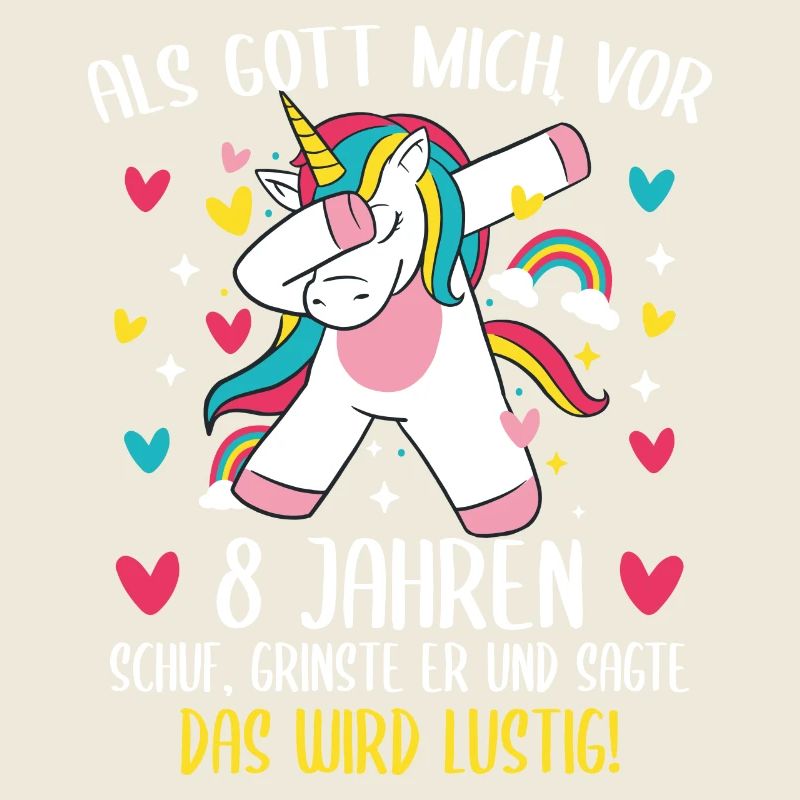 Geschenk 8 Jahre Geburtstagskind