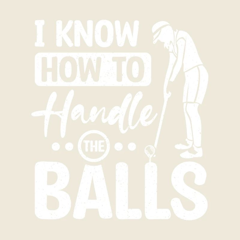 Golf Je sais comment manipuler les balles femmes de golf