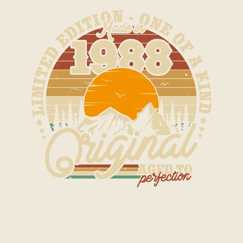 Vintage 1988 Birthday Gift