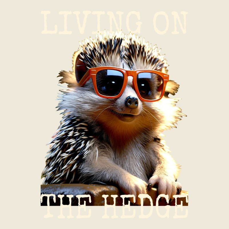 Igel Living on the Hedge Stacheltier Liebe Igel