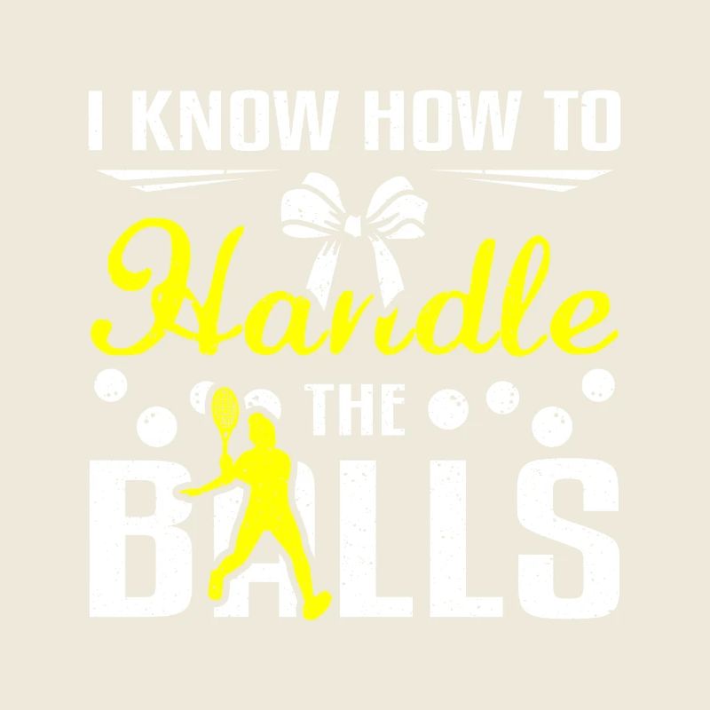 I know how to handle the balls, funny Squash game