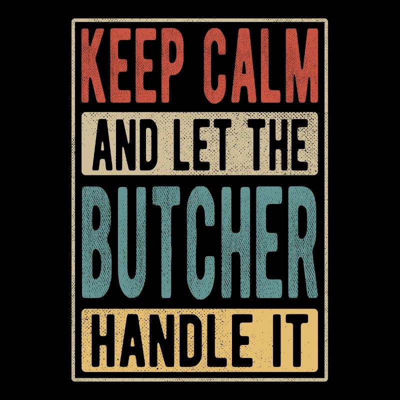 Metzger Retro Geschenk