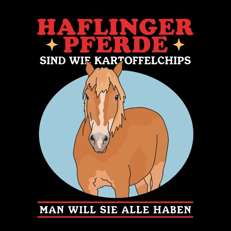 Haflinger Pferd Haffi Pferdebesitzer Geschenk
