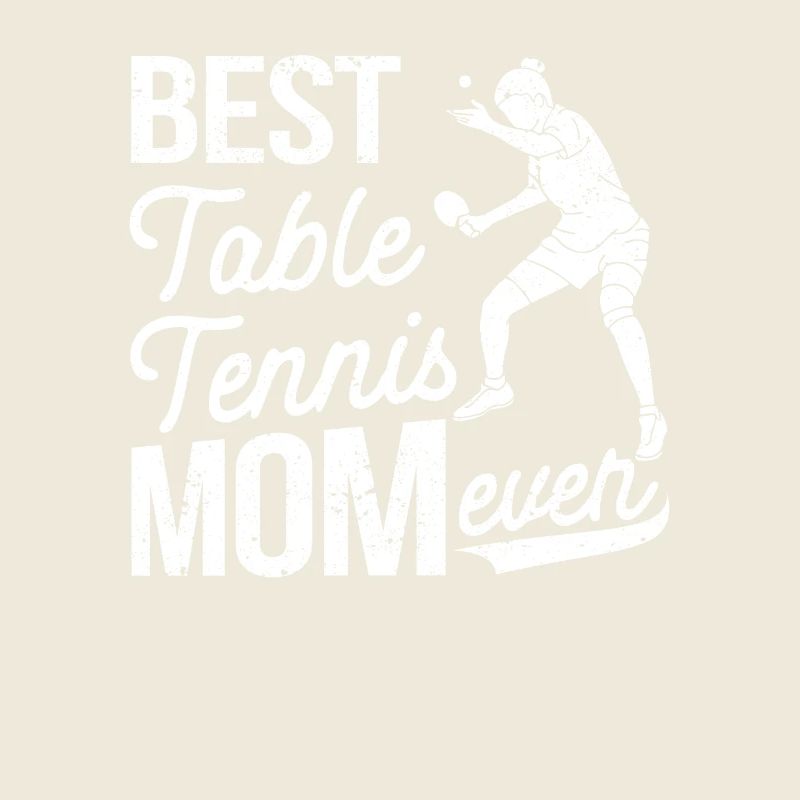 Meilleure maman de tennis de table jamais plus drôle