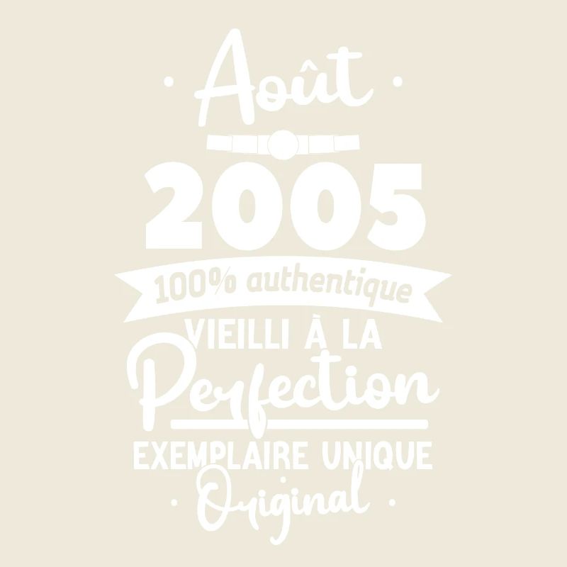 Cadeau Anniversaire Août 2005