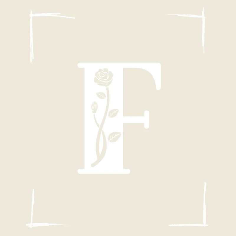 letter F initial