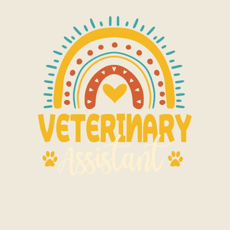Conception d’assistant vétérinaire mignon