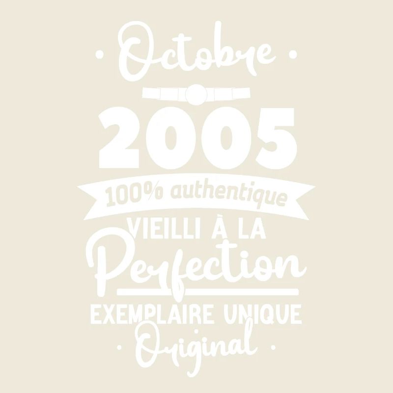 Cadeau Anniversaire Octobre 2005 - 18 ans
