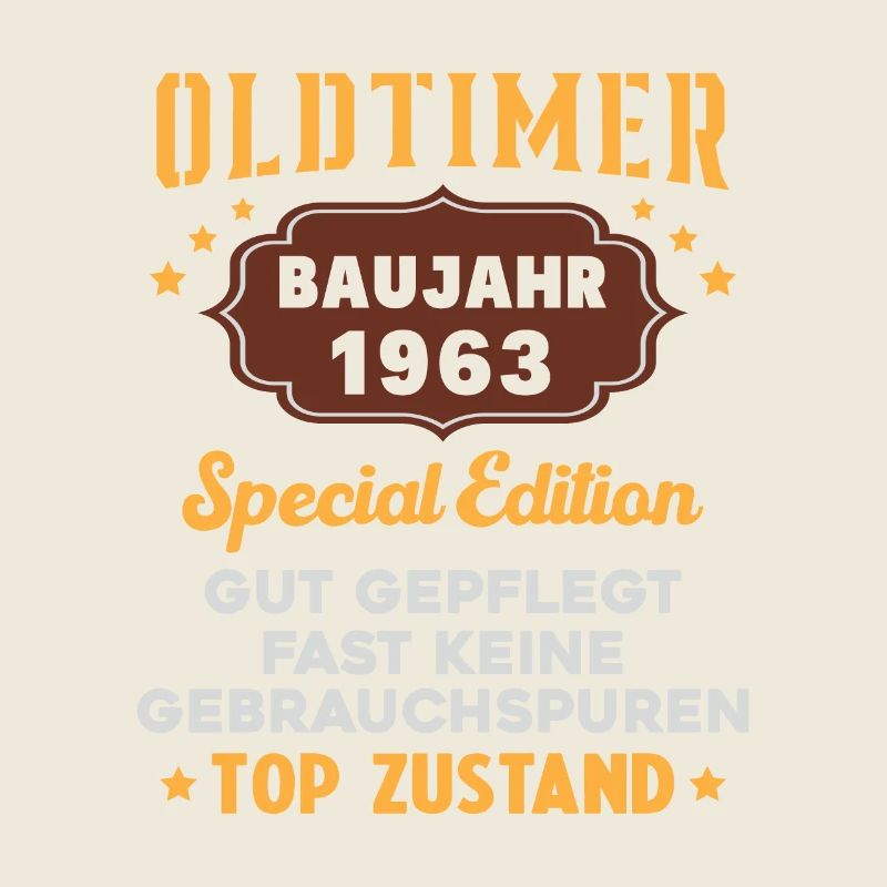 Oldtimer Baujahr 1963 Geburtstagsgeschenk