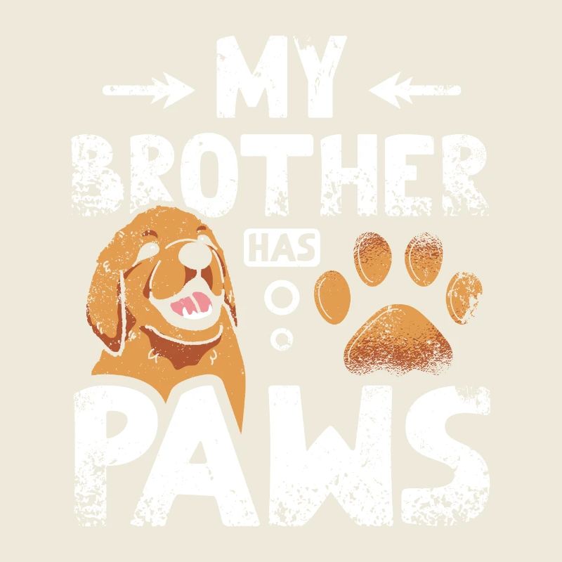 Mon frère golden retriever a des pattes