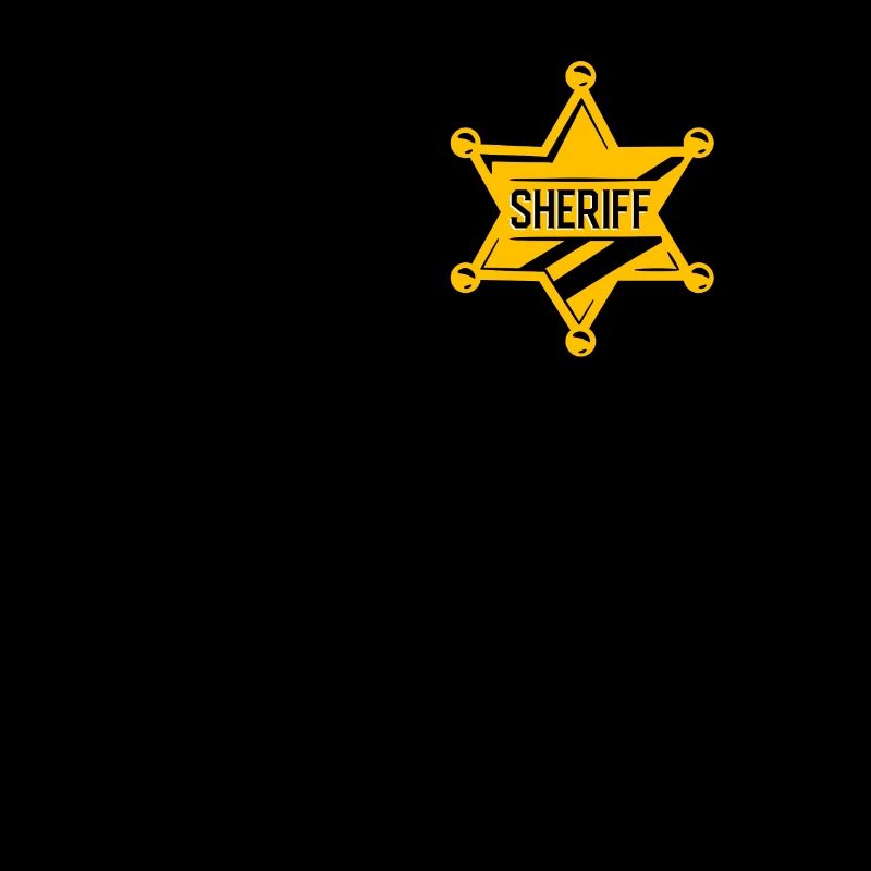 Costume de shérif Halloween Policier Application de la loi