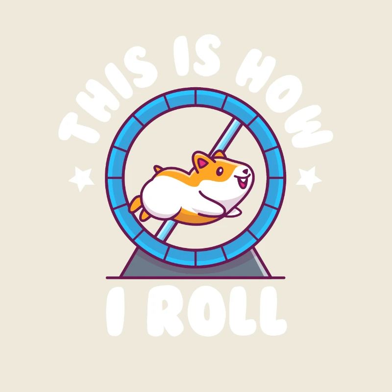 Voici comment je roule hamster doré hamster nain
