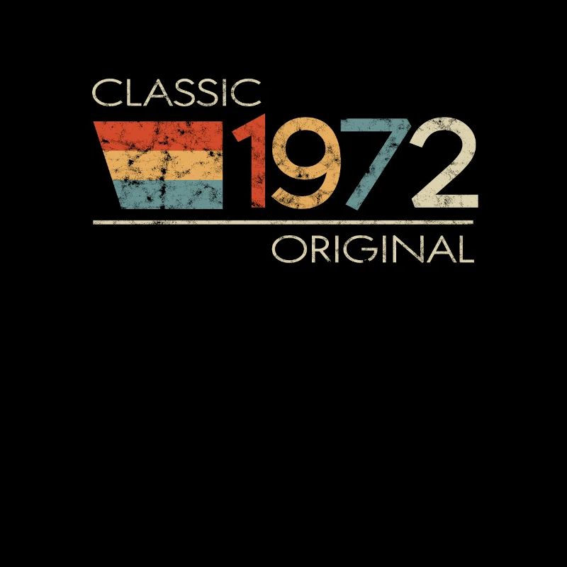 1972 Geburtstag Classic Original