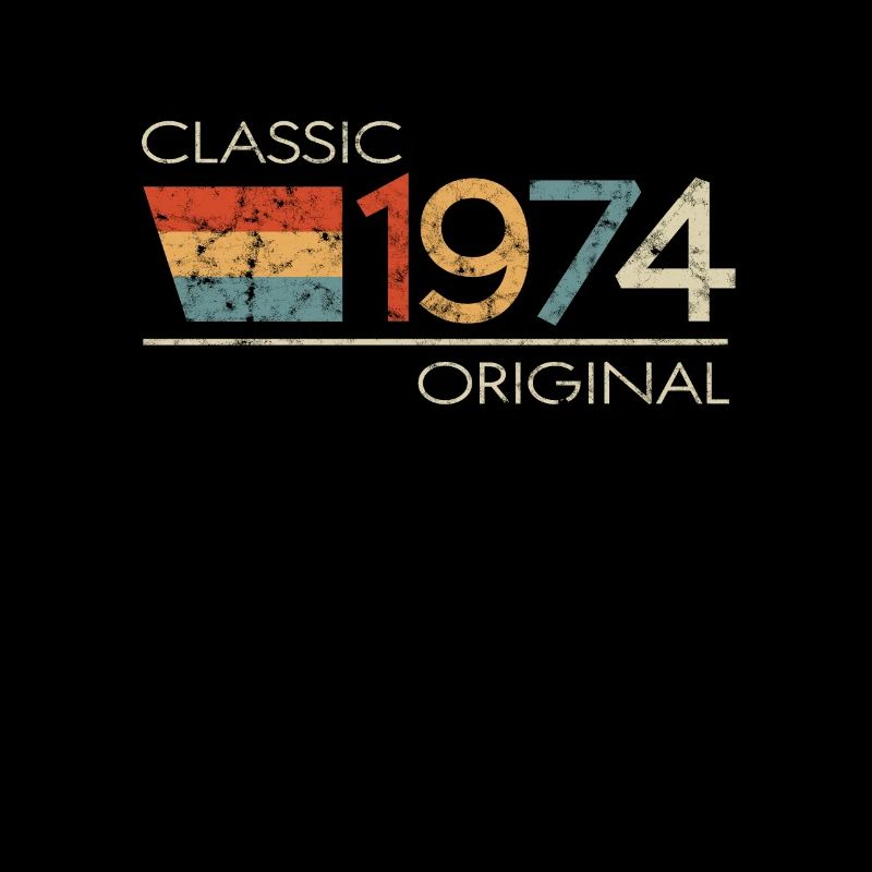 1974 Geburtstag Classic Original