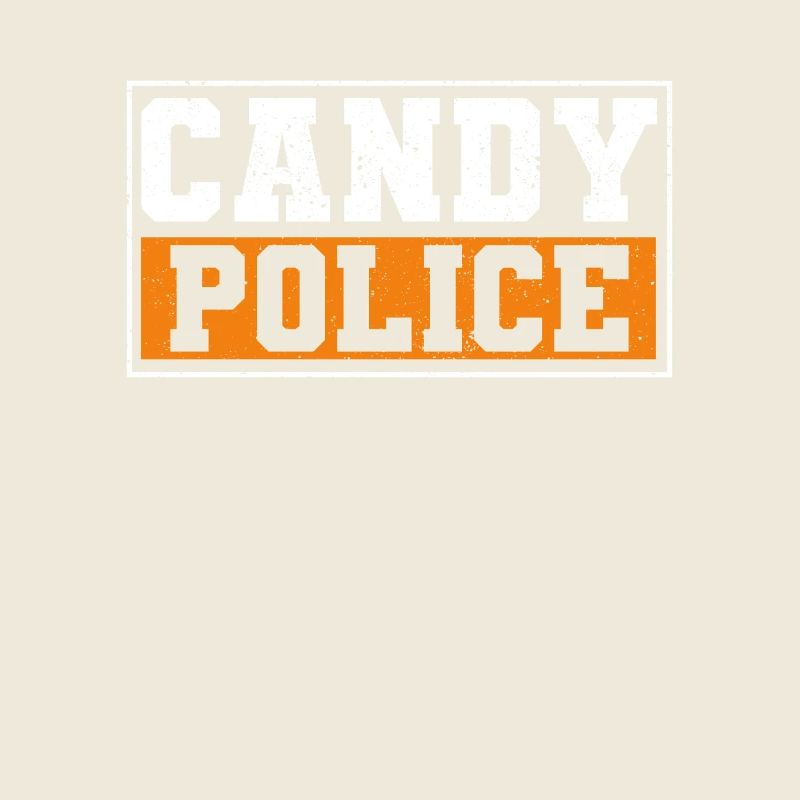 Candy Policeman Funny Halloween Candy