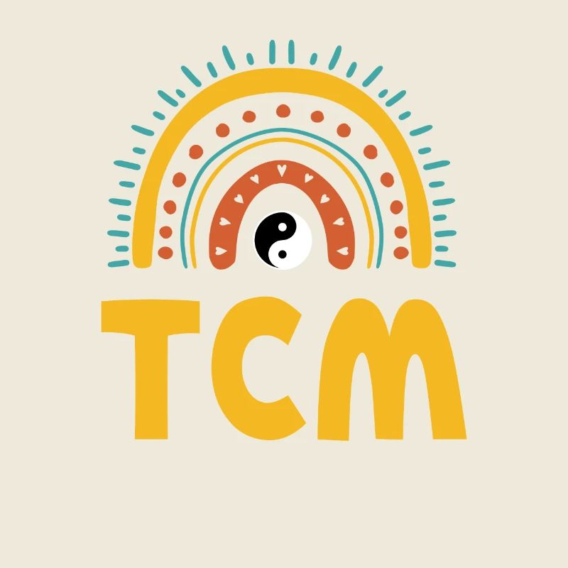 Cute Tcm Boho Rainbow with Yin Yang