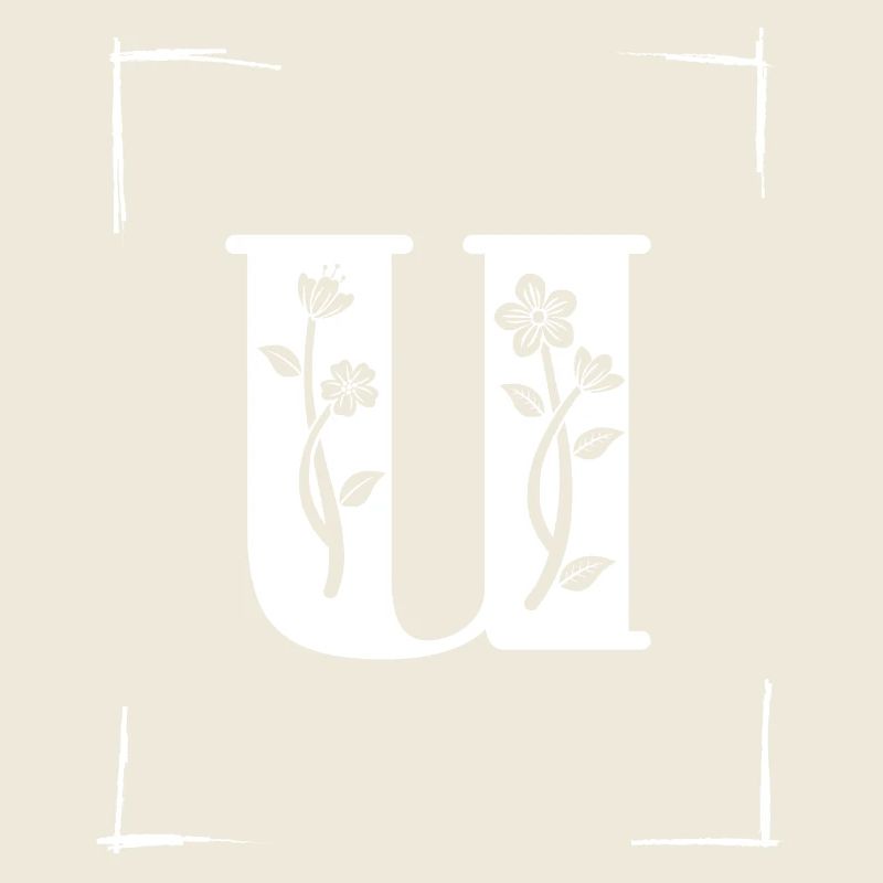 letetr U initial