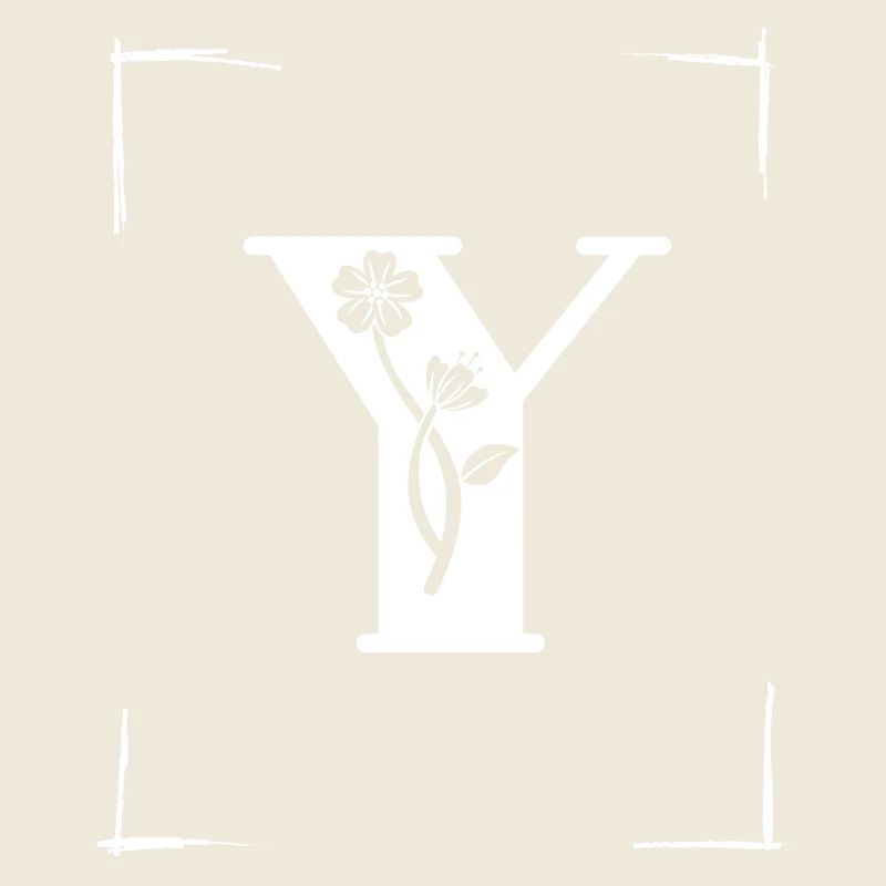letter Y initial
