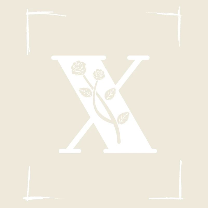 letter X initial