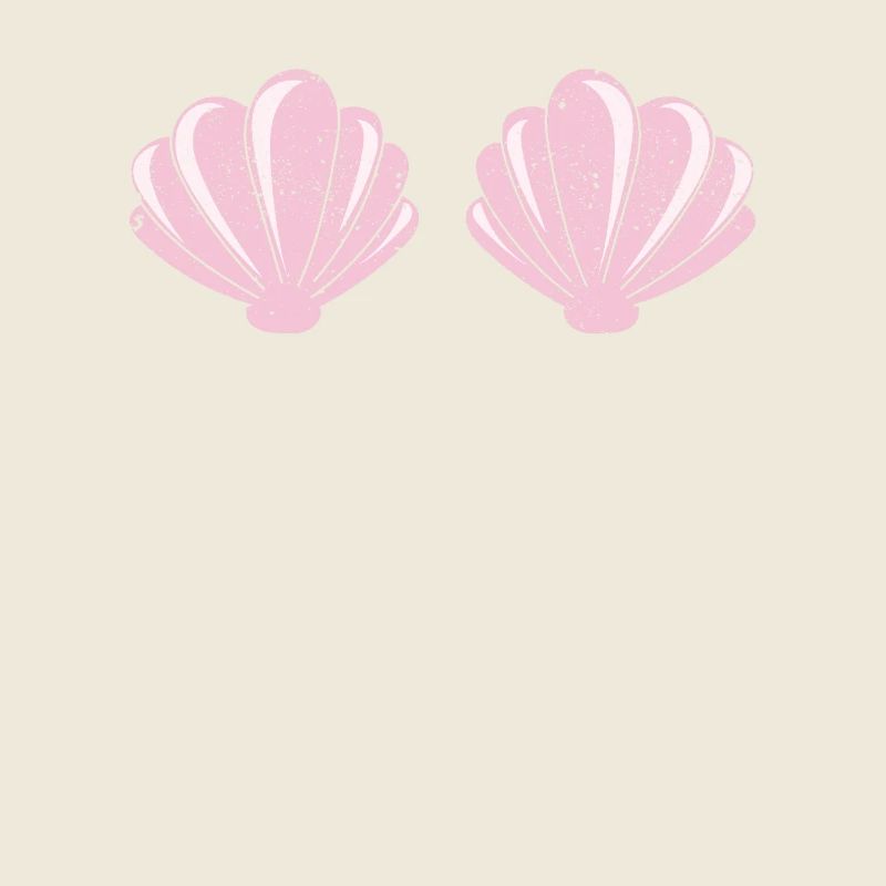 Mermaid Lovers Funny Halloween Shells Sea